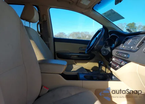 2016 Kia Sedona Lx из США, поврежденный, VIN KNDMB5C11G6092210